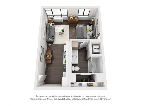 Sky3 Apartments SC Floor Plan